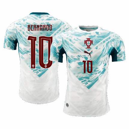 BERNARDO #10 Portugal Away Player Version Jersey World Cup 2026