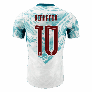 BERNARDO #10 Portugal Away Player Version Jersey World Cup 2026