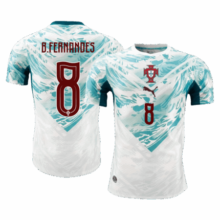 B.FERNANDES #8 Portugal Away Player Version Jersey World Cup 2026