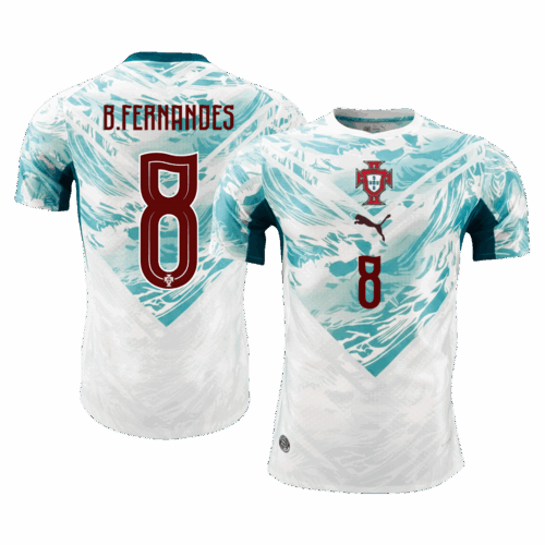 B.FERNANDES #8 Portugal Away Player Version Jersey World Cup 2026
