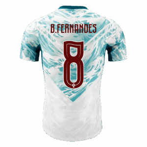 B.FERNANDES #8 Portugal Away Player Version Jersey World Cup 2026