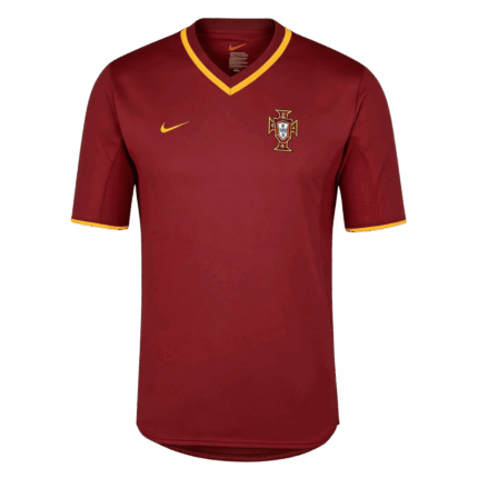 Retro Soccer Jersey Portugal Home Euro Cup 2000