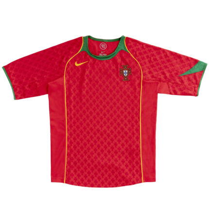 Retro Soccer Jersey Portugal Home Euro Cup 2004