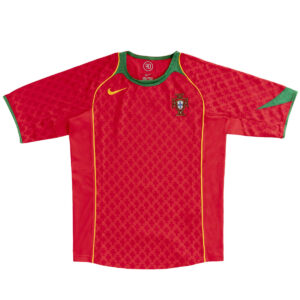 Retro Soccer Jersey Portugal Home Euro Cup 2004