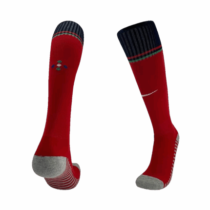 Portugal Home Soccer Socks Kids