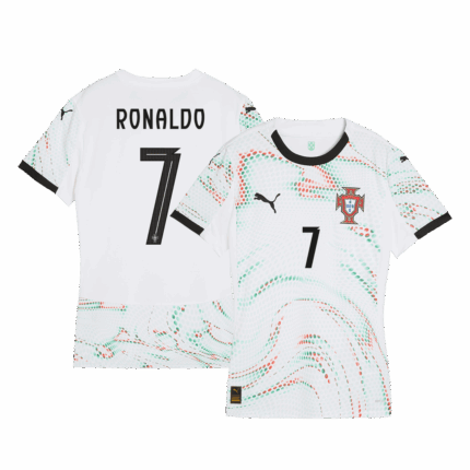 RONALDO #7 Women's Portugal Away Jersey 2025