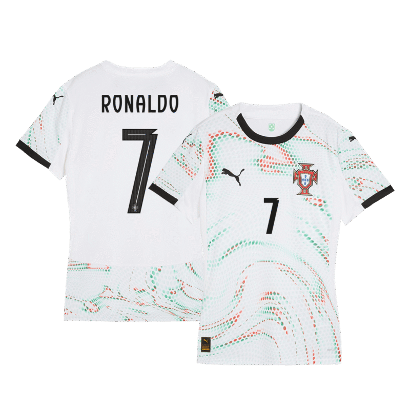 RONALDO #7 Women's Portugal Away Jersey 2025