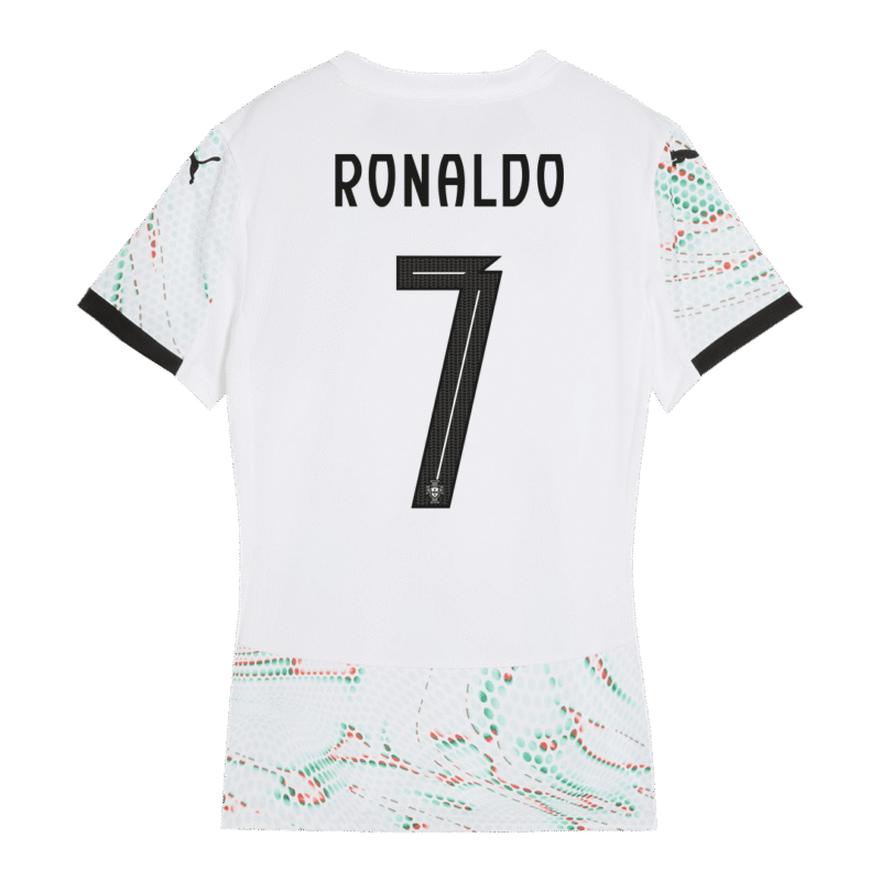RONALDO #7 Women's Portugal Away Jersey 2025
