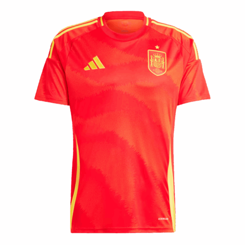 Spain Home Soccer Jersey EURO