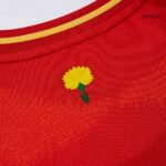 453500_13 Spain Home Soccer Jersey EURO