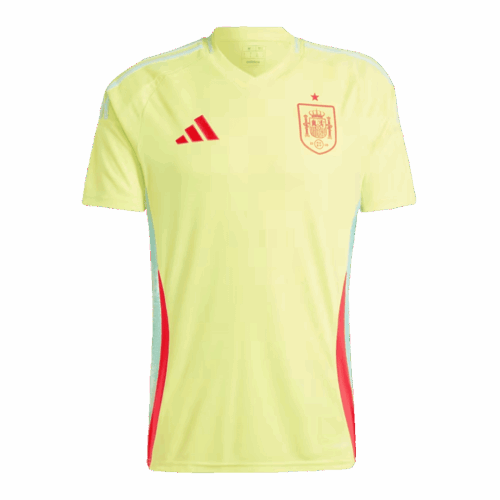 Spain Away Soccer Jersey EURO