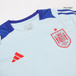 487421_10 Spain Pre-Match Soccer Jersey EURO Blue