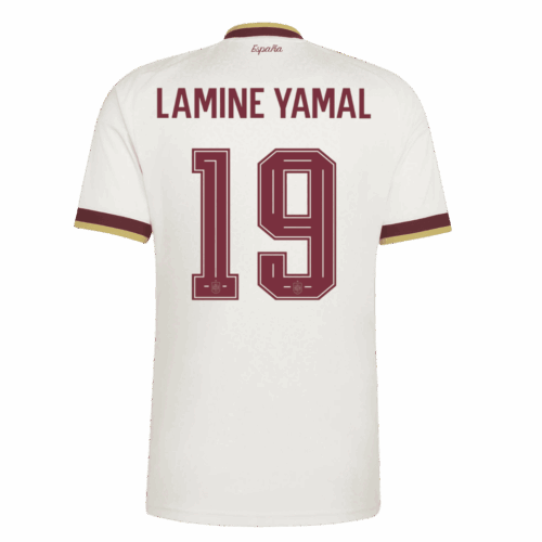 LAMINE YAMAL #19 Spain Away Soccer Jersey World Cup 2026