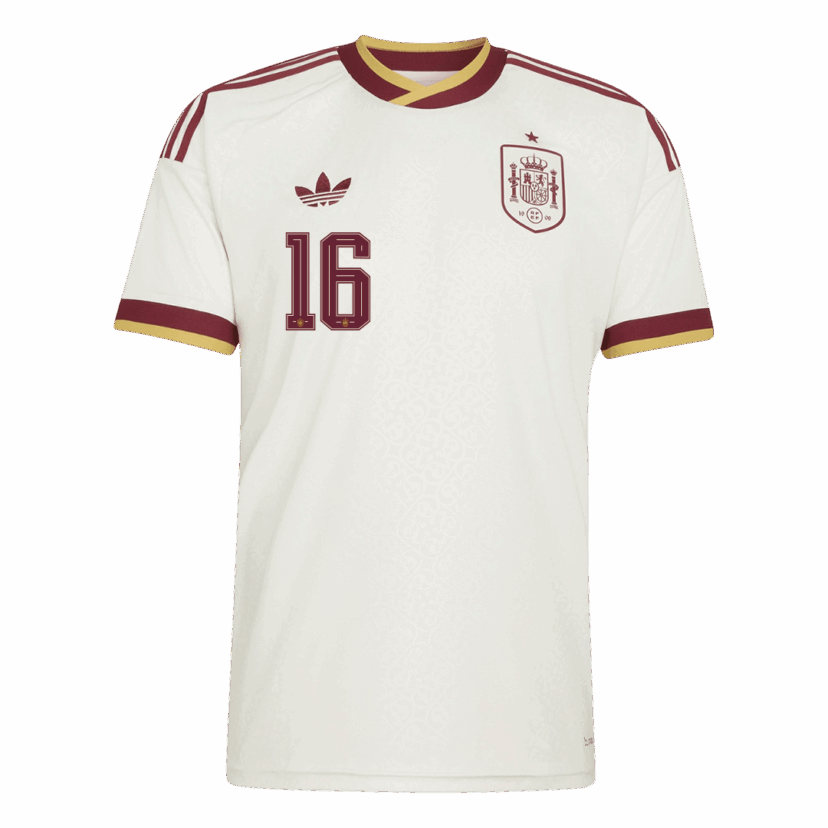 RODRIGO #16 Spain Away Soccer Jersey World Cup 2026