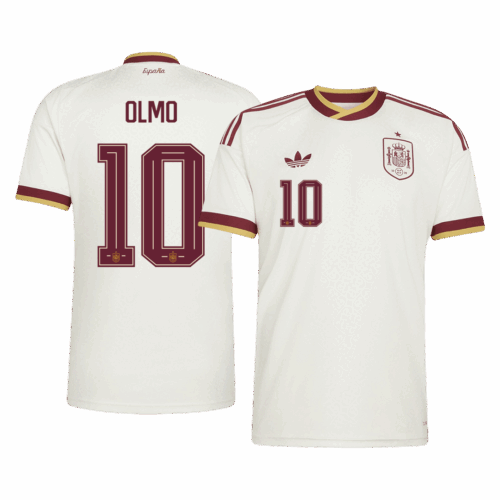 OLMO #10 Spain Away Soccer Jersey World Cup 2026