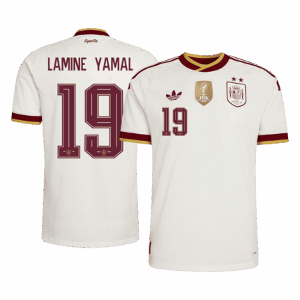 LAMINE YAMAL #19 Spain Champion Edition Away Soccer Jersey World Cup 2026