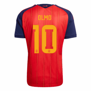 OLMO #10 Spain Champion Edition Home Soccer Jersey World Cup 2026