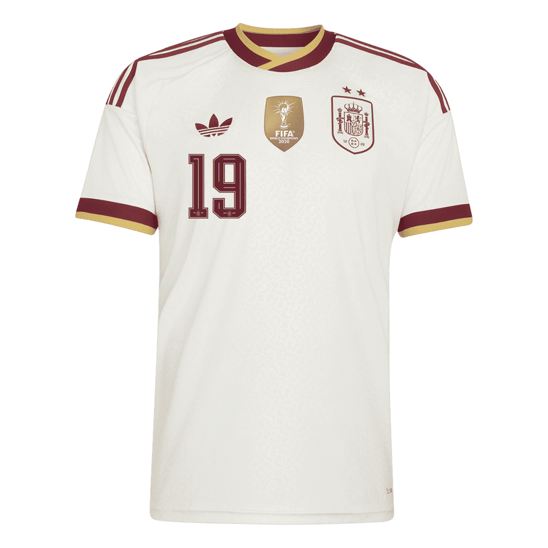 LAMINE YAMAL #19 Spain Champion Away & Spain Home World Cup 2026