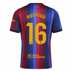 RODRIGO #16 Spain Away champion World Cup 2026 & Barcelona Home 2026/27