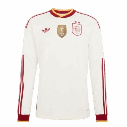 Spain Champion Away Long Sleeve Jersey World Cup 2026