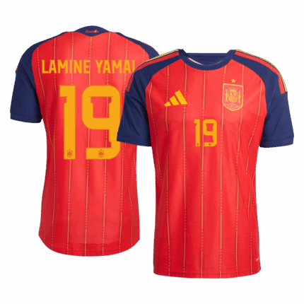 LAMINE YAMAL #19 Spain Home Player Version Jersey World Cup 2026