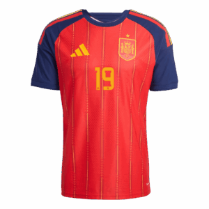 LAMINE YAMAL #19 Spain Home Player Version Jersey World Cup 2026