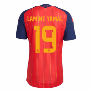 LAMINE YAMAL #19 Spain Home Player Version Jersey World Cup 2026