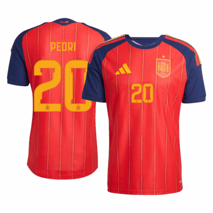 PEDRI #20 Spain Home Player Version Jersey World Cup 2026