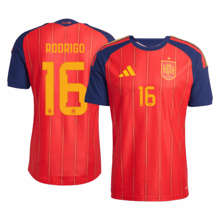 RODRIGO #16 Spain Home Player Version Jersey World Cup 2026