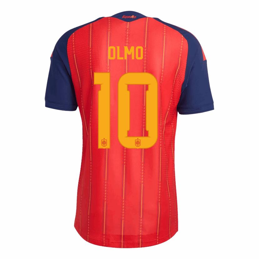 OLMO #10 Spain Home Player Version Jersey World Cup 2026