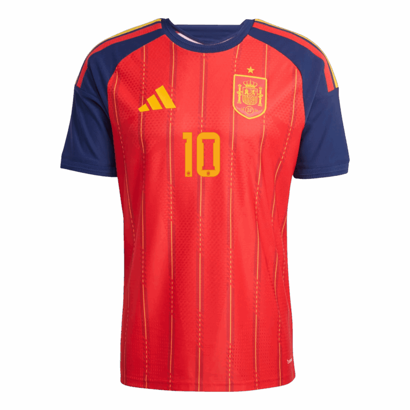 OLMO #10 Spain Home Player Version Jersey World Cup 2026