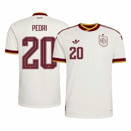 PEDRI #20 Spain Away Player Version Jersey World Cup 2026