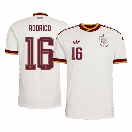 RODRIGO #16 Spain Away Player Version Jersey World Cup 2026