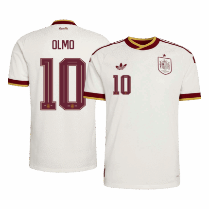 OLMO #10 Spain Away Player Version Jersey World Cup 2026