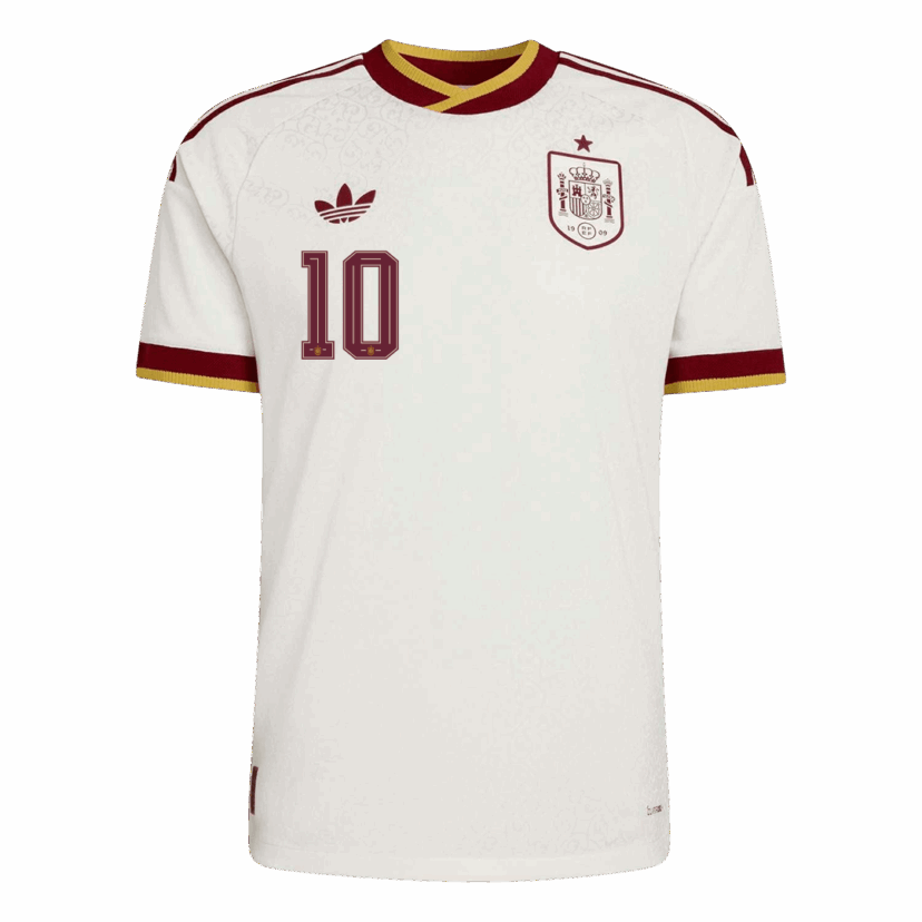 OLMO #10 Spain Away Player Version Jersey World Cup 2026