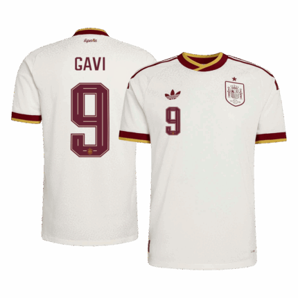 GAVI #9 Spain Away Player Version Jersey World Cup 2026