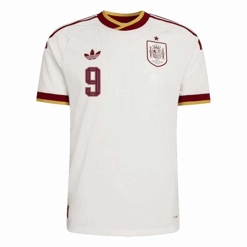 GAVI #9 Spain Away Player Version Jersey World Cup 2026