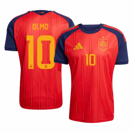 OLMO #10 Spain Home Soccer Jersey 2026