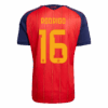 RODRIGO #16 Spain Home Soccer Jersey 2026