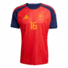 RODRIGO #16 Spain Home Soccer Jersey 2026