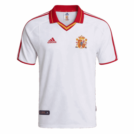 Retro Soccer Jersey Spain Away Euro Cup 2000