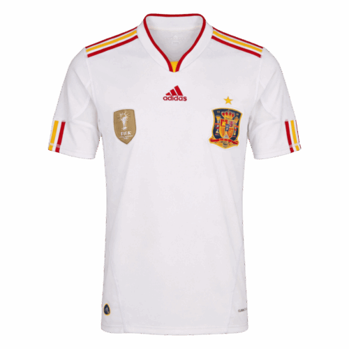 Retro Soccer Jersey Spain Away 2011