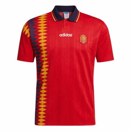 Retro Soccer Jersey Spain Home World Cup 1994