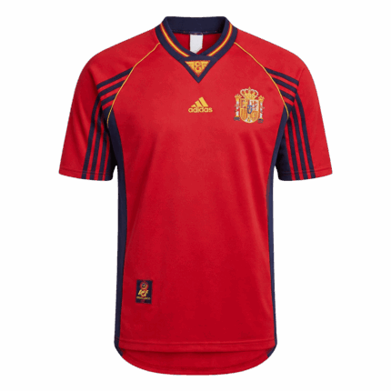 Retro Jersey Spain Home World Cup 1998