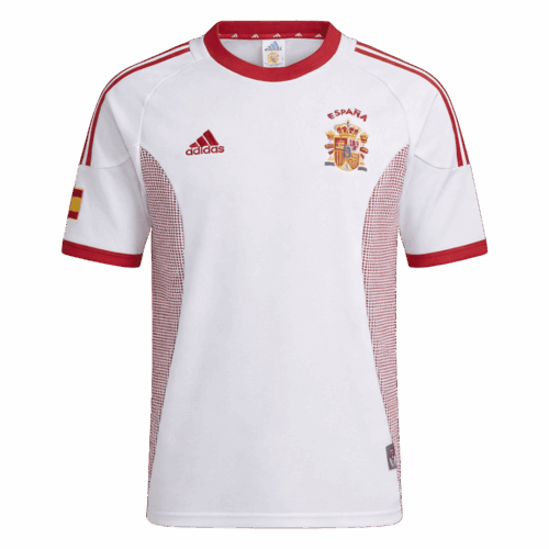 Retro Soccer Jersey Spain Away World Cup 2002