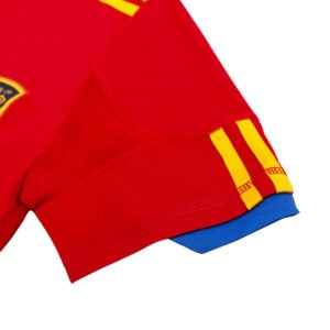 Vintage Soccer Jersey A. INIESTA #6 Spain Home 2010