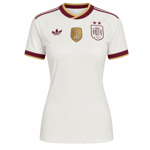 Women's Champion Spain Away Jersey World Cup 2026