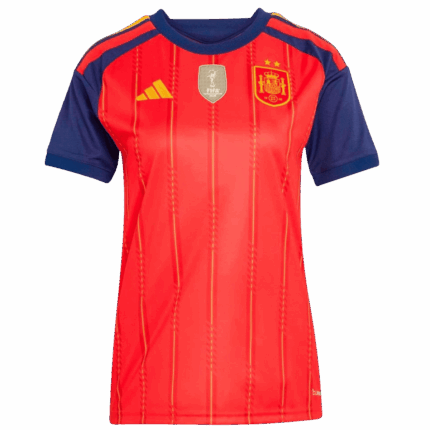 Women's Spain Home Jersey World Cup 2026