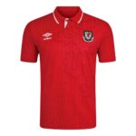 Retro Soccer Jersey Wales Home 1992/94